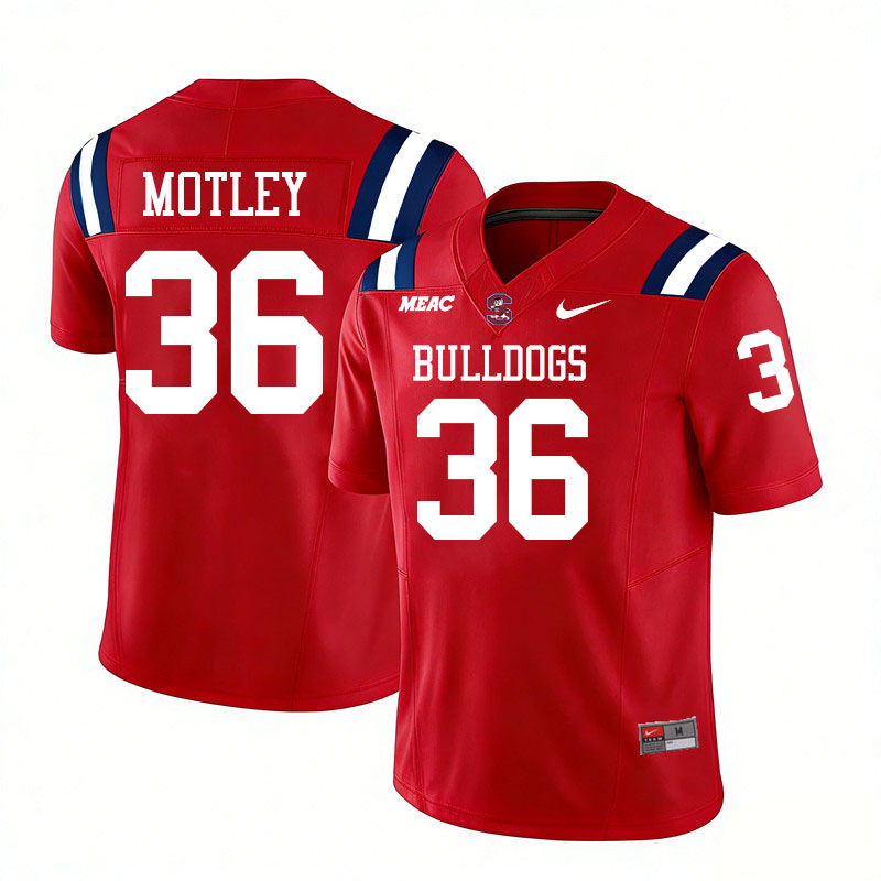 South Carolina State Bulldogs #36 Marion Motley College Football Jerseys,Uniforms Stitched-Red